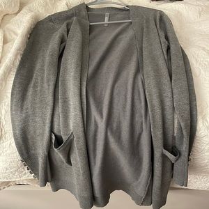 Women’s small grey cardigan